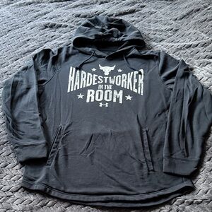 Under Armour Black Graphic Hoodie